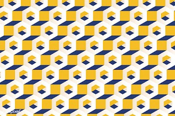 Multicolored 3D hexagonal pattern background | Free stock vector - 592099