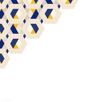 Multicolored 3D hexagonal pattern background | Free stock vector - 592107