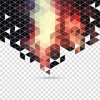 Multicolored abstract artwork, Microsoft PowerPoint Template, Cool background transparent background PNG clipart