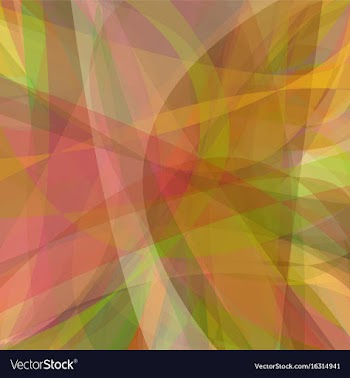 Multicolored abstract background from curves vector image