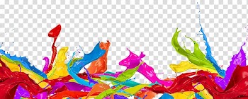 Multicolored abstract , Digital printing Printer Label Advertising, Colours transparent background PNG clipart