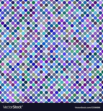 Multicolored abstract dot background design vector image
