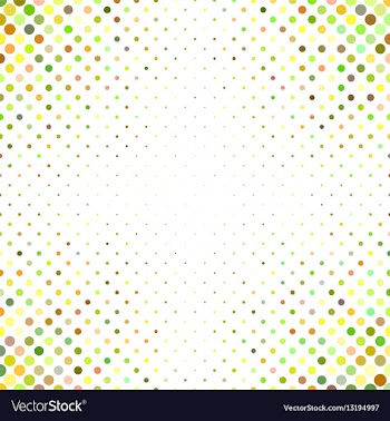 Multicolored abstract dot pattern background vector image