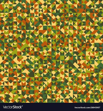 Multicolored abstract geometrical mosaic triangle vector image