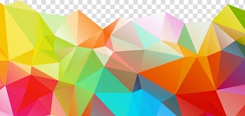 Multicolored abstract illustration, Polygon Geometry Color, Color abstract graphics transparent background PNG clipart
