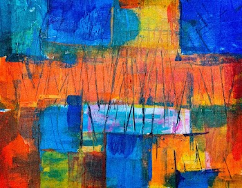 Multicolored Abstract Painting