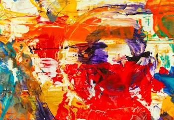 Multicolored Abstract Painting
