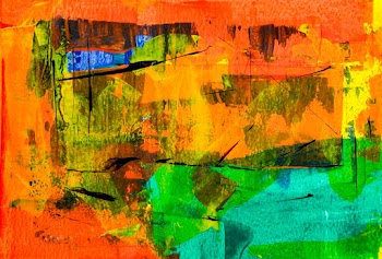 Multicolored Abstract Painting
