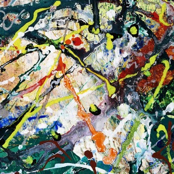 Multicolored Abstract Painting