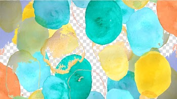 Multicolored abstract painting, Watercolor painting Polka dot Pattern, Watercolor Polka Dot Shading transparent background PNG clipart