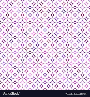 Multicolored abstract star pattern background vector image
