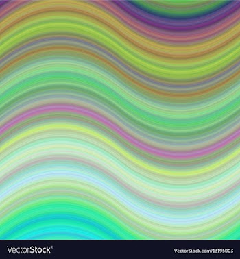 Multicolored abstract wave background design vector image
