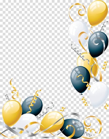 Multicolored balloon , Balloon Party Birthday, Party balloons decoration transparent background PNG clipart