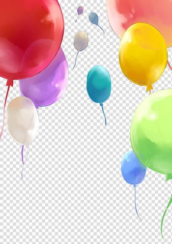 , multicolored balloon transparent background PNG clipart