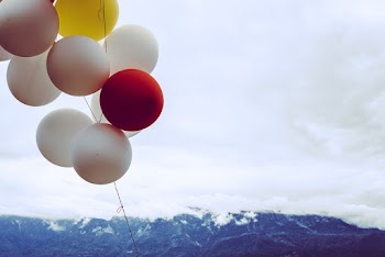 Multicolored Bunch of Balloons
