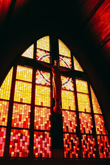 Multicolored Church Close-up Photography