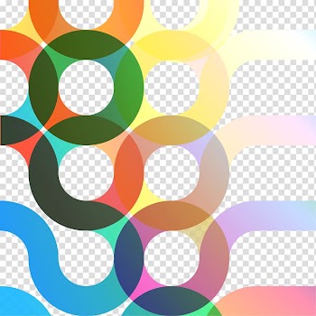 Multicolored , Circle , Colorful geometric transparent background PNG clipart