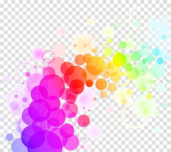 Multicolored circles graphics, Color Abstract art, Abstract Colors File transparent background PNG clipart