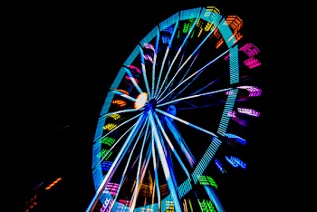 Multicolored Ferris Wheel