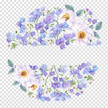 Multicolored floral , Wedding invitation Flower bouquet, flower banner transparent background PNG clipart