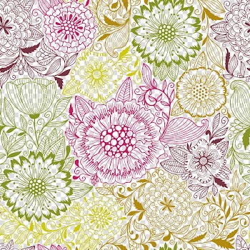 Multicolored flowers background illustration, Coloring book Drawing Pattern, beautiful light-colored floral transparent background PNG clipart