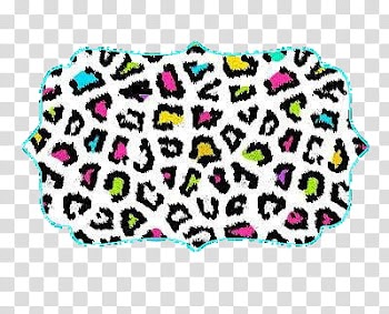 Multicolored frame illustration transparent background PNG clipart