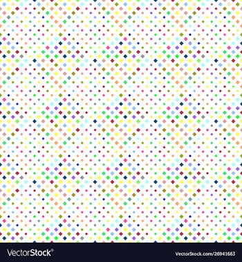 Multicolored geometrical abstract diagonal square vector image