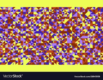 Multicolored geometrical abstract triangle vector image