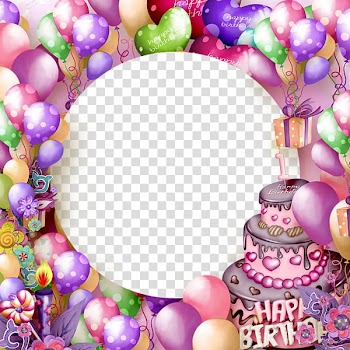 Multicolored happy birthday illustration, Happy Birthday to You frame Android , Birthday Frames transparent background PNG clipart