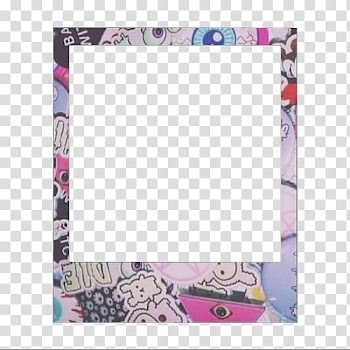 Multicolored , Instant camera Frames Polaroid Corporation Editing, polaroid transparent background PNG clipart
