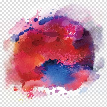 Multicolored paint splatter, Chinese New Year Party Poster New Years Eve, Colorful ink splash creative FIG. transparent background PNG clipart