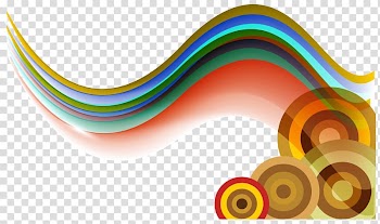 Multicolored painting, Yellow Graphic design Wind wave Wave , Color wave transparent background PNG clipart