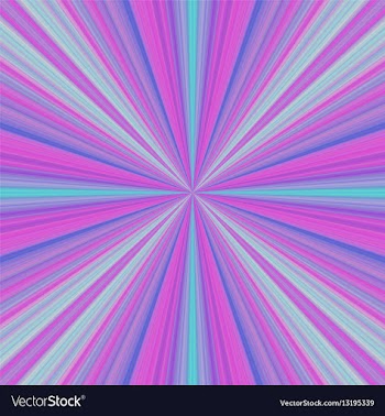Multicolored ray burst motion background vector image
