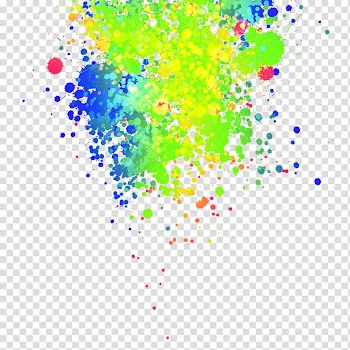 Multicolored splash paint illustration, Watercolor painting Ink, Paint splash transparent background PNG clipart
