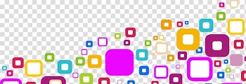 Multicolored square , Geometry Graphic design Abstraction, Colorful abstract geometric squares transparent background PNG clipart