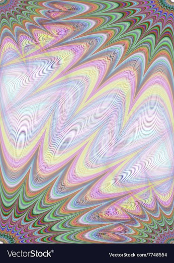 Multicolored stars - page template design vector image