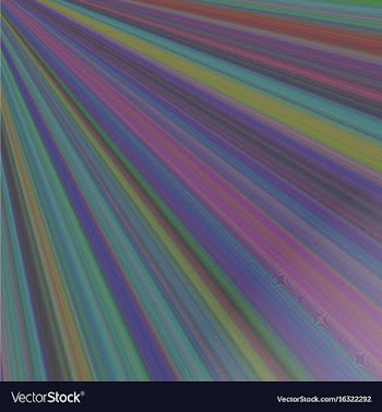 Multicolored sunray background design - graphic vector image
