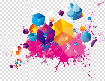Multicolored symmetrical illustration, Watercolor painting Illustration, Colorful ink pattern transparent background PNG clipart