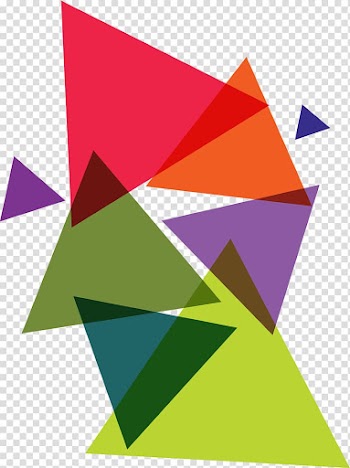 Multicolored triangle art, Logo Triangle Color, Colorful triangles transparent background PNG clipart