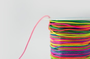 Multicolored Yarn Roll
