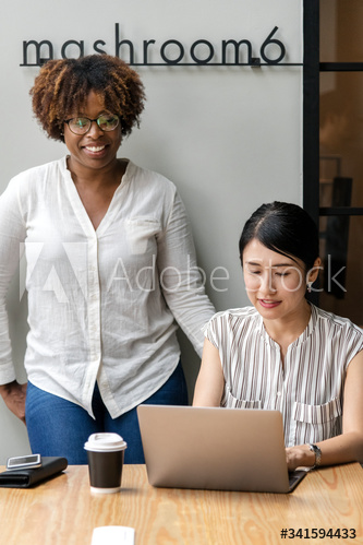 Multiethnic and gender equality in the office meeting
