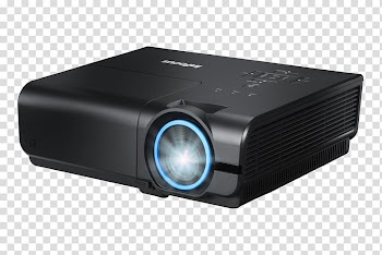 Multimedia Projectors Digital Light Processing InFocus 1080p, Projector transparent background PNG clipart