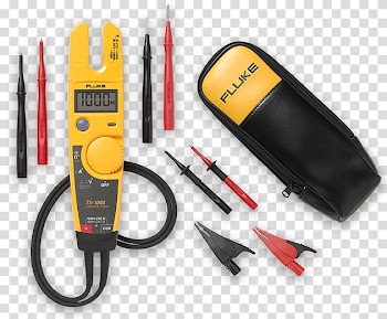 Multimeter Fluke Corporation Test light Electric potential difference Current clamp, autumn discount transparent background PNG clipart