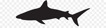 Mummy Pig Daddy Pig Shark Silhouette - Shark Silhouette PNG Clip Art Image 
