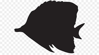 Mummy Pig Silhouette Fish Clip art - Fish Silhouette PNG Clip Art Image 