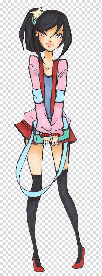 Munecas dolls, female anime character transparent background PNG clipart