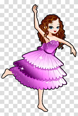 Munecas, female animated character art transparent background PNG clipart