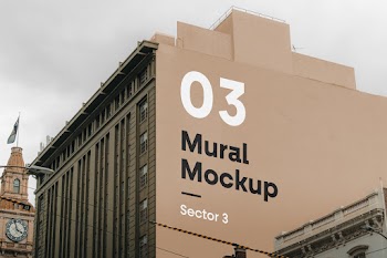 Mural PSD Mockup 03 mural mockup sector 3 13 