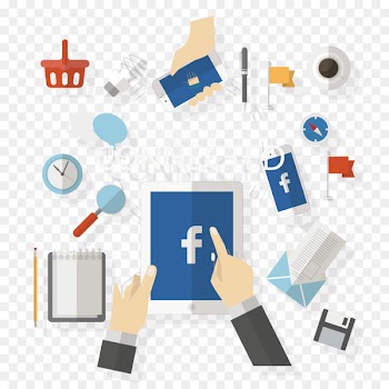 Murcia Digital marketing Social media Facebook Empresa - Vector Internet technology 