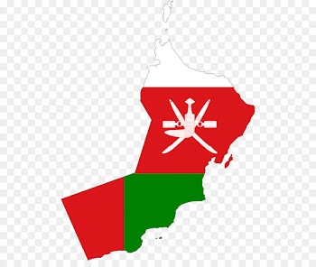 Muscat Map Flag of Oman - borders 